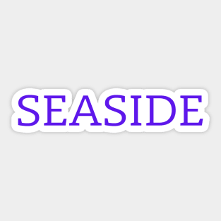 Seaside, beach, summer , sun Sticker